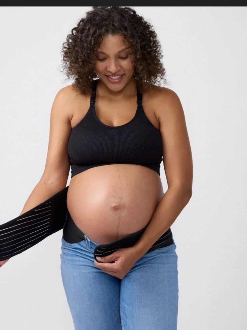 Isabel Maternity by Ingrid & Isabel Pregnancy Support Belt - Black L/XL